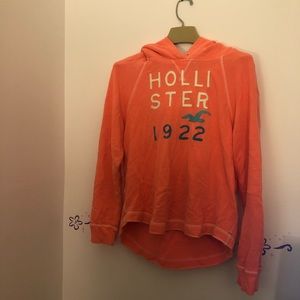 Hollister logo hoodie